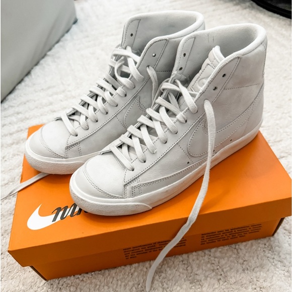 Nike Shoes - 2022 Nike Blazers Mid ‘77 Photon Dust White - Size 8.5 Womens